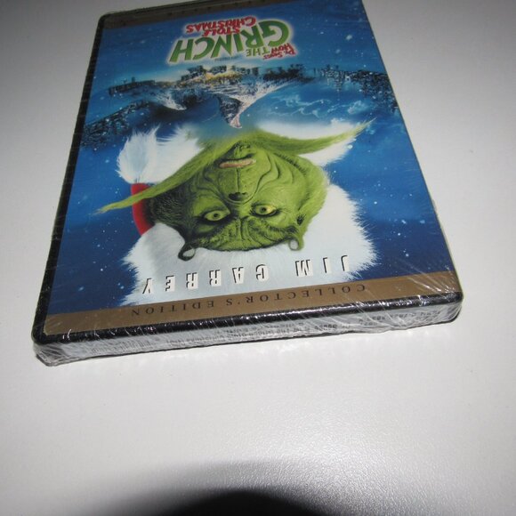 How The Grinch Stole Christmas DVD Jim Carrey Collector’s Edition New Sealed - Picture 3 of 3